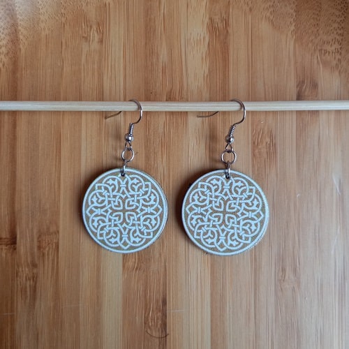 Կաշվե ականջօղ le25005